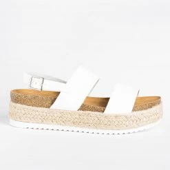 Soda Shoes Thick Strap Espadrille Sandals Newest Arrivals