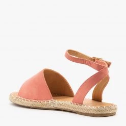 Bella Marie Newest Arrivals Thick Strap Open-Toe Espadrille Sandals
