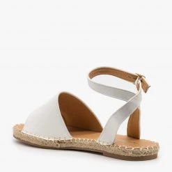 Bella Marie Newest Arrivals Thick Strap Open-Toe Espadrille Sandals