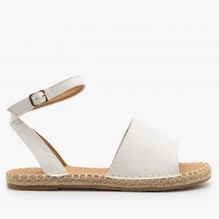 Bella Marie Newest Arrivals Thick Strap Open-Toe Espadrille Sandals