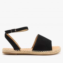 Bella Marie Newest Arrivals Thick Strap Open-Toe Espadrille Sandals
