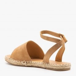 Bella Marie Newest Arrivals Thick Strap Open-Toe Espadrille Sandals