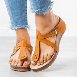 Forever Thong Wedge Sandals Newest Arrivals
