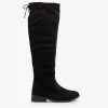 Weeboo Tie Back Knee High Boots