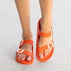 Yoki Toe Loop Slip-On Sandals