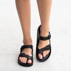 Yoki Toe Loop Slip-On Sandals