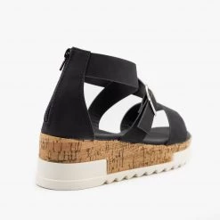 Yoki Newest Arrivals Treaded Chunky Cork Sandals