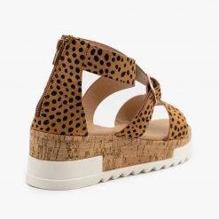 Yoki Newest Arrivals Treaded Chunky Cork Sandals