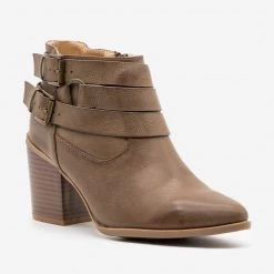 Bella Marie Trendy Buckled Up Booties Newest Arrivals