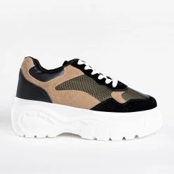 Forever Trendy Camouflage Platform Sneakers
