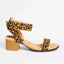 Qupid Shoes Trendy Chunky Mid-Heels