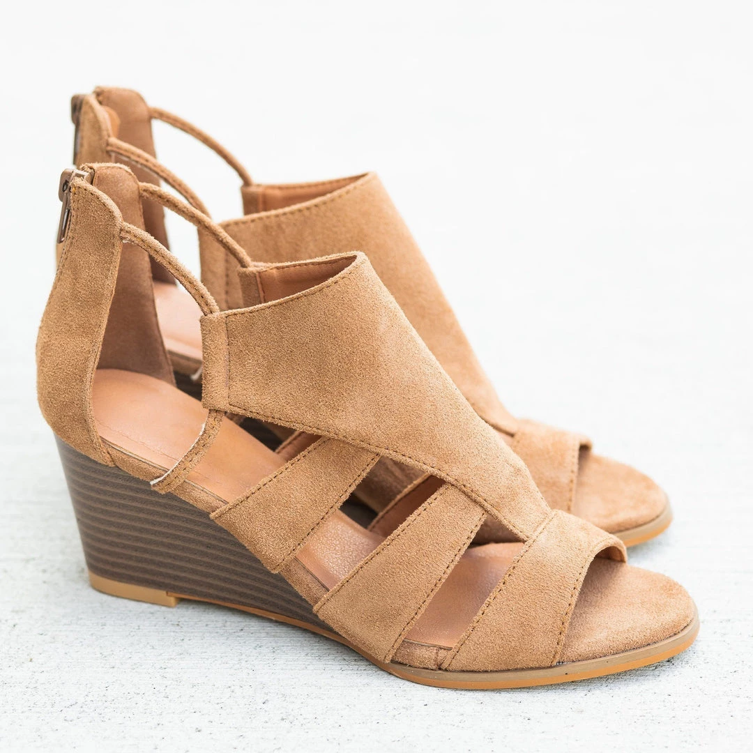Mata Trendy Cutout Fashion Wedges 10 Mata Trendy Cutout Fashion Wedges