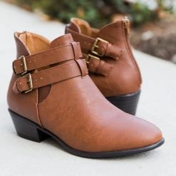 Wild Diva Shoes Newest Arrivals Trendy Double Buckle Booties