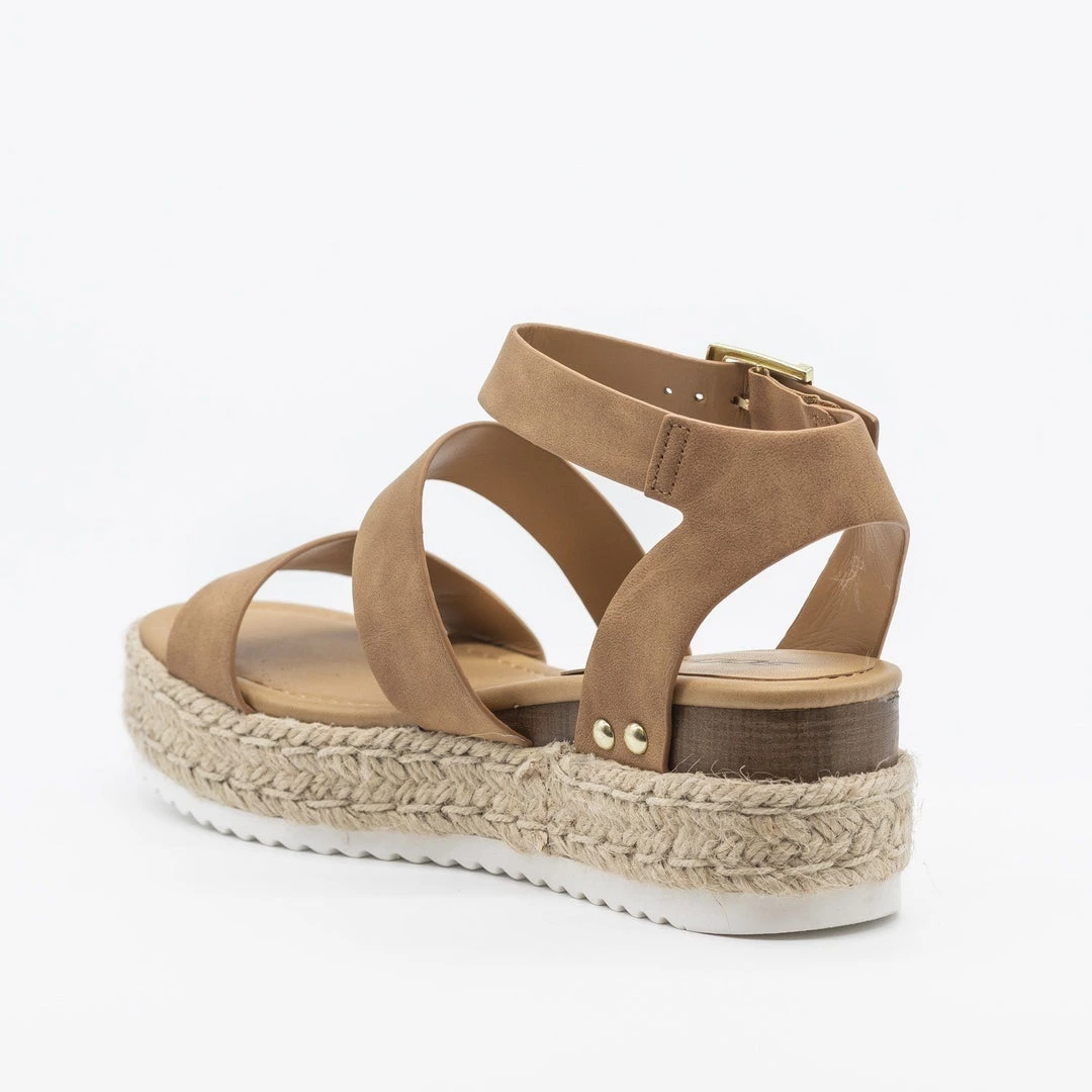 Refresh Trendy Espadrille Flatform Wedges Newest Arrivals 2 Refresh Trendy Espadrille Flatform Wedges Newest Arrivals