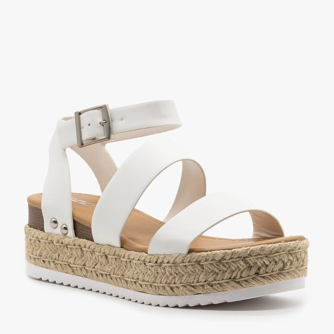 Refresh Trendy Espadrille Flatform Wedges Newest Arrivals 6 Refresh Trendy Espadrille Flatform Wedges Newest Arrivals