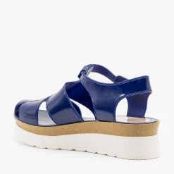 Refresh Newest Arrivals Trendy Jelly Platform Sandals