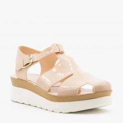 Refresh Newest Arrivals Trendy Jelly Platform Sandals