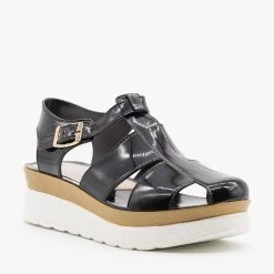 Refresh Newest Arrivals Trendy Jelly Platform Sandals