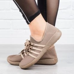 Qupid Shoes Trendy Lace-Up Sneakers Newest Arrivals