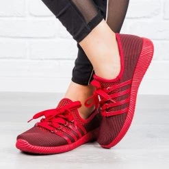 Qupid Shoes Trendy Lace-Up Sneakers Newest Arrivals