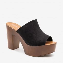 Refresh Newest Arrivals Trendy Mule Platform Heels 22 Refresh Newest Arrivals Trendy Mule Platform Heels