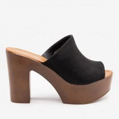 Refresh Newest Arrivals Trendy Mule Platform Heels 21 Refresh Newest Arrivals Trendy Mule Platform Heels