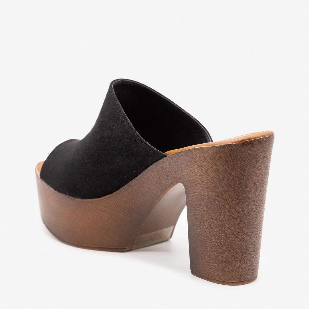 Refresh Newest Arrivals Trendy Mule Platform Heels 12 Refresh Newest Arrivals Trendy Mule Platform Heels