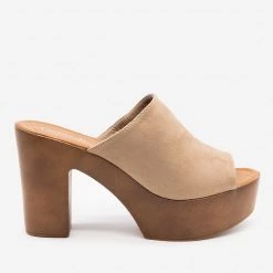 Refresh Newest Arrivals Trendy Mule Platform Heels 15 Refresh Newest Arrivals Trendy Mule Platform Heels