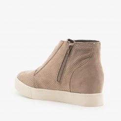 Soda Shoes Newest Arrivals Trendy Pinhole Fashion Ankle Sneakers