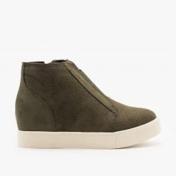 Soda Shoes Newest Arrivals Trendy Pinhole Fashion Ankle Sneakers