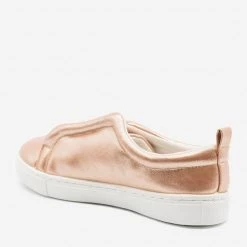 Qupid Shoes Newest Arrivals Trendy Platform Slip On Sneakers