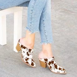 Qupid Shoes Newest Arrivals Trendy Slip-On Mules