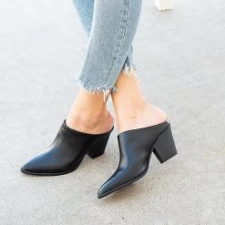 Qupid Shoes Newest Arrivals Trendy Slip-On Mules