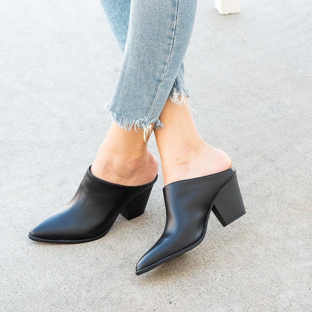 Qupid Shoes Newest Arrivals Trendy Slip-On Mules 1 Qupid Shoes Newest Arrivals Trendy Slip-On Mules