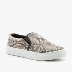 Qupid Shoes Newest Arrivals Trendy Slip-On Sneakers