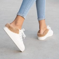 Qupid Shoes Trendy Trimmed Sneaker Newest Arrivals