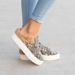 Qupid Shoes Trendy Trimmed Sneaker Newest Arrivals