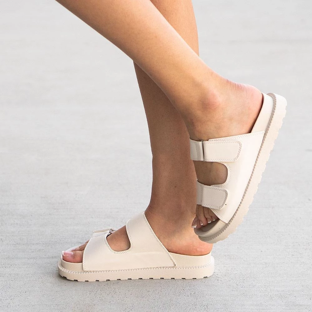 Top Moda Trendy Two-Strap Sandals Newest Arrivals 3 Top Moda Trendy Two-Strap Sandals Newest Arrivals