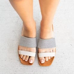 Bamboo Trendy Two-Toned Sandals Newest Arrivals