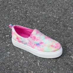 Bamboo Trendy White Sole Printed Sneakers Newest Arrivals