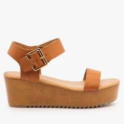 Soda Shoes Trendy Wooden Wedges Newest Arrivals