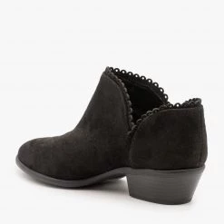 Qupid Shoes Trimmed Ankle Booties 16 Qupid Shoes Trimmed Ankle Booties