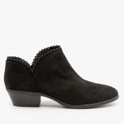 Qupid Shoes Trimmed Ankle Booties 15 Qupid Shoes Trimmed Ankle Booties