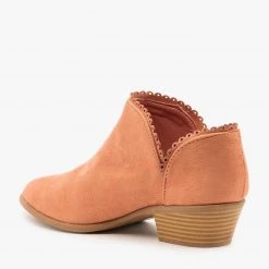 Qupid Shoes Trimmed Ankle Booties 13 Qupid Shoes Trimmed Ankle Booties