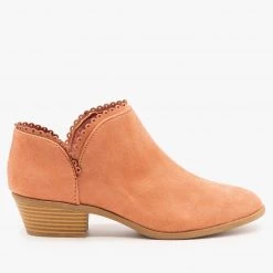 Qupid Shoes Trimmed Ankle Booties 12 Qupid Shoes Trimmed Ankle Booties