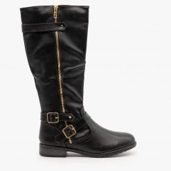 Forever Triple Belted Riding Boots Newest Arrivals