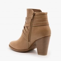 Forever Triple Buckle High Heel Bootie FINAL SALE Newest Arrivals