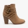 Forever Triple Buckle High Heel Bootie FINAL SALE Newest Arrivals