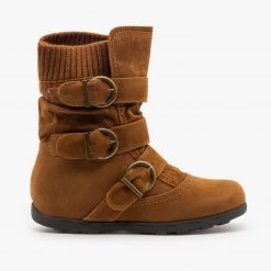 Refresh Triple Buckle Mid-Calf Boots Newest Arrivals