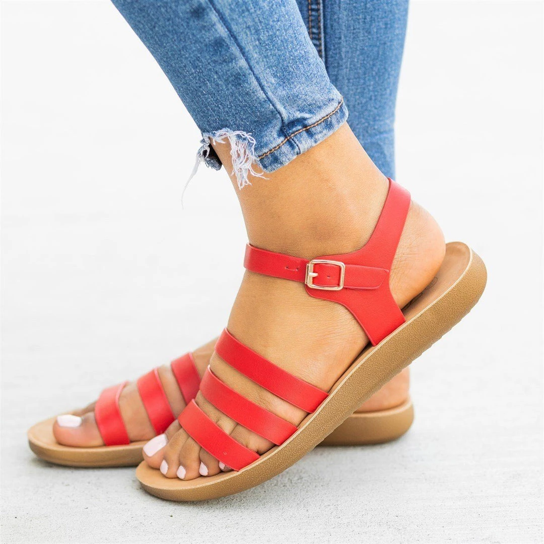 Forever Triple Strap Fashion Sandals Newest Arrivals 17 Forever Triple Strap Fashion Sandals Newest Arrivals